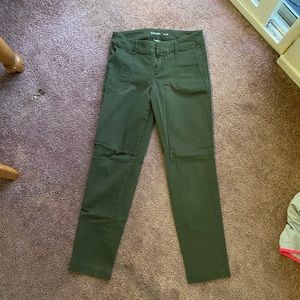 Old Navy Army Green Pixie Pant